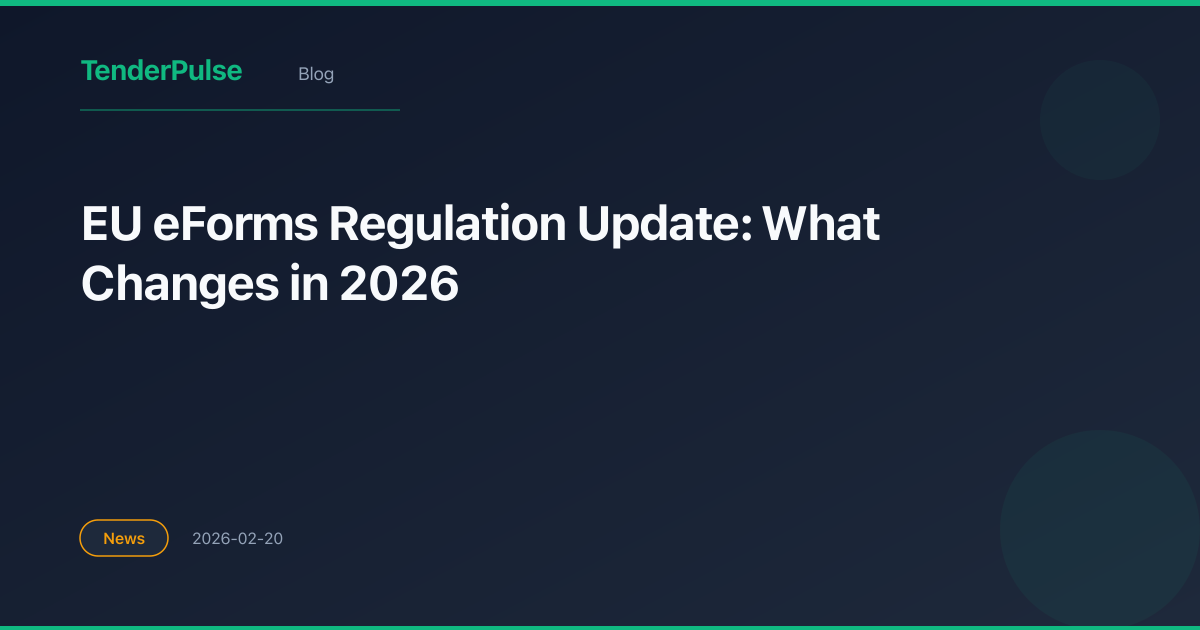 EU eForms Regulation Update: What Changes in 2026